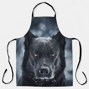Black German Shepherd Apron