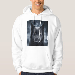 Black German Shepherd Hoodie