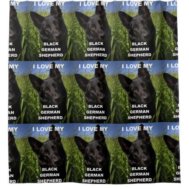 black german shepherd love w pic (Front)