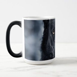 Black German Shepherd Magic Mug
