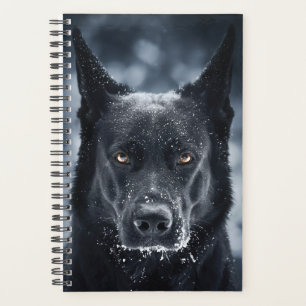 Black German Shepherd Planner