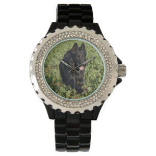 Black German Shepherd Watch