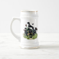 Black German Shorthaired Pointers