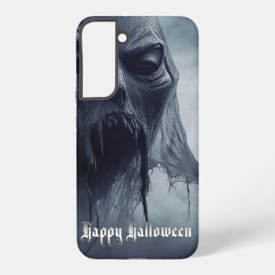Black ghost in a hellish landscape - Halloween Samsung Galaxy Case