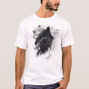 Black Ghost Spirit Dark Aesthetic Men’s T-Shirt