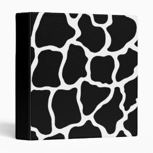 Black Giraffe Office School Binder Gift