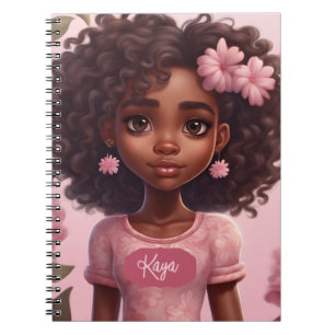 Black Girl Carnet personnalisé