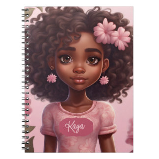 Black Girl Carnet personnalisé