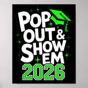 Black Girl Graduation 2026 Seniors Hbcu Daughter L Poster