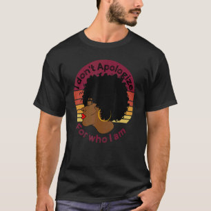 Black Girl Magic African American Afro Woman T-Shirt