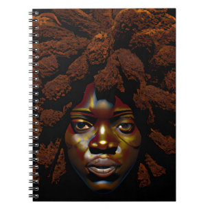 Black Girl Magic Birthday Sista Melanin Woman Notebook