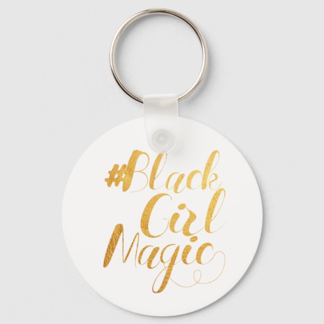 Black Girl Magic Keychain (Front)
