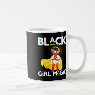 Black Girl Magic Melanin Brown Skin Girls Toddler  Coffee Mug