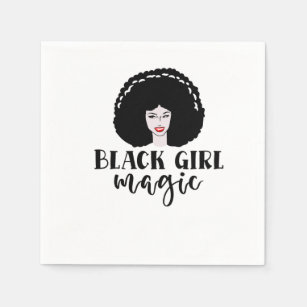 Black Girl Magic Napkin