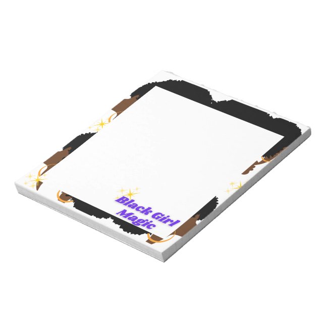 Black Girl Magic Sticky Notes (Rotated)