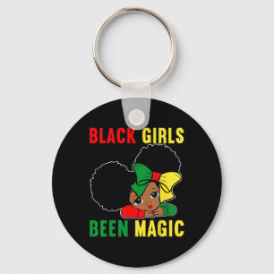 Black Girls Been Magic Girls Black History Month K Keychain