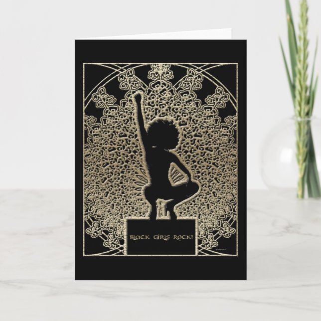 Black Girls Rock! Card (Front)