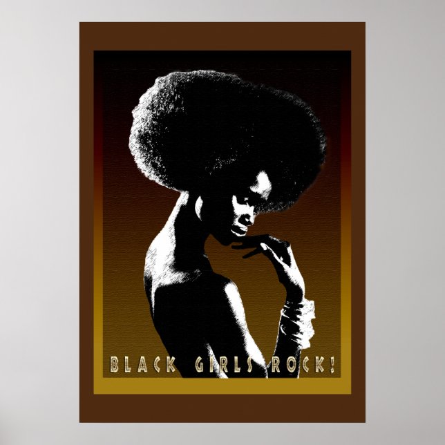 Black Girls Rock Poster (Front)