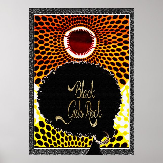 Black Girls Rock Poster (Front)