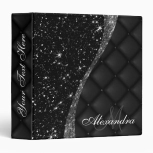 Black Glitter anf Glitter Binder