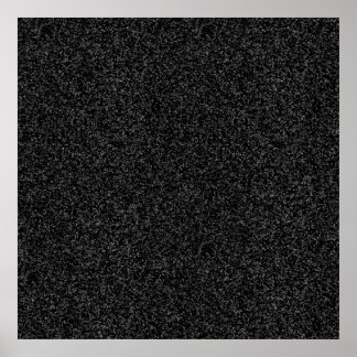 Black Glitter Gift Wrap Poster