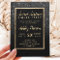 Black glitter gold typography Sweet 16