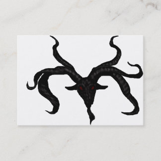 Black Goat Demon Business Card