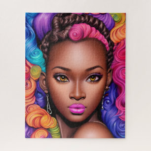 Black Goddess  Jigsaw Puzzle
