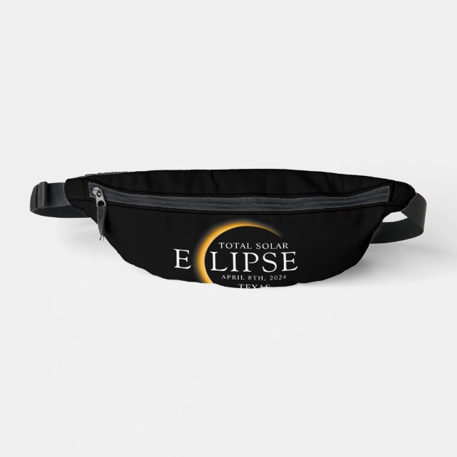 Black & Gold 2024 Texas Total Solar Eclipse (Recto)