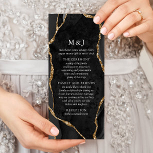 Black & Gold Agate Program
