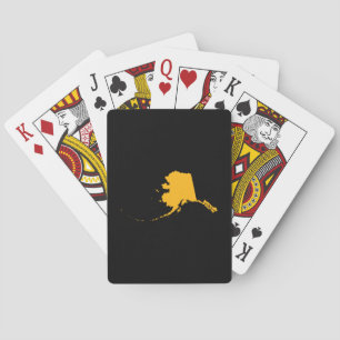 Black Gold Alaska Playing Cards