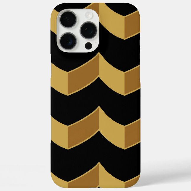 Black Gold Case-Mate iPhone Case (Back)