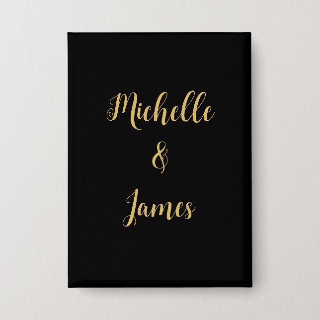 Black & Gold Colours Professional Trendy Modern (Front)