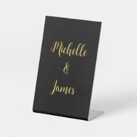 Black & Gold Colours Professional Trendy Modern