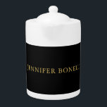 Black Gold Colours Professional Trendy Modern Plai<br><div class="desc">Represent yourself with this modern,  elegant design. This template can be customized to meet all professional occupations.</div>
