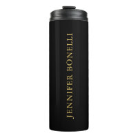 Black Gold Colours Professional Trendy Modern Plai