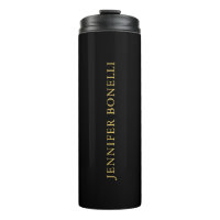 Black Gold Colours Professional Trendy Modern Plai