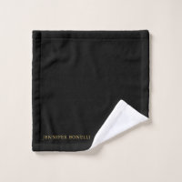 Black Gold Colours Professional Trendy Modern Plai