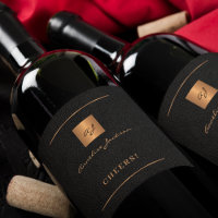 Black gold elegant modern personalized name script