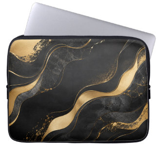 Black & Gold Executive Laptop Sleeve