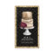 Black Gold Glitter Floral Cake Pastry Chef Bakery