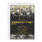 Black Gold Glitter Sparkle Lights Retirement Party
