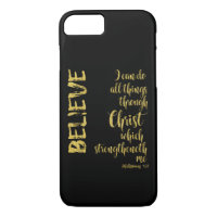 Black & Gold: I Can Do All things Through Christ