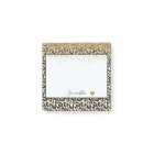 Black Gold Leopard Print Sparkle