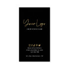 Black & Gold Logo Washing Care Instructions