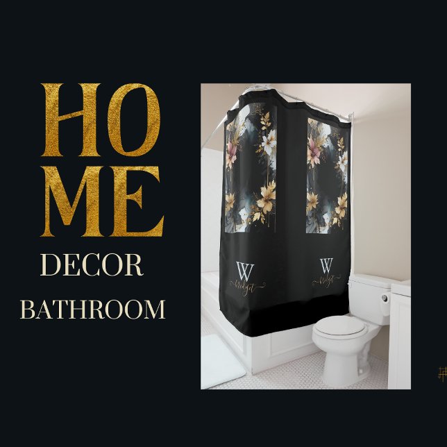 black & gold luxury floral marble swirl (Creator Uploaded)