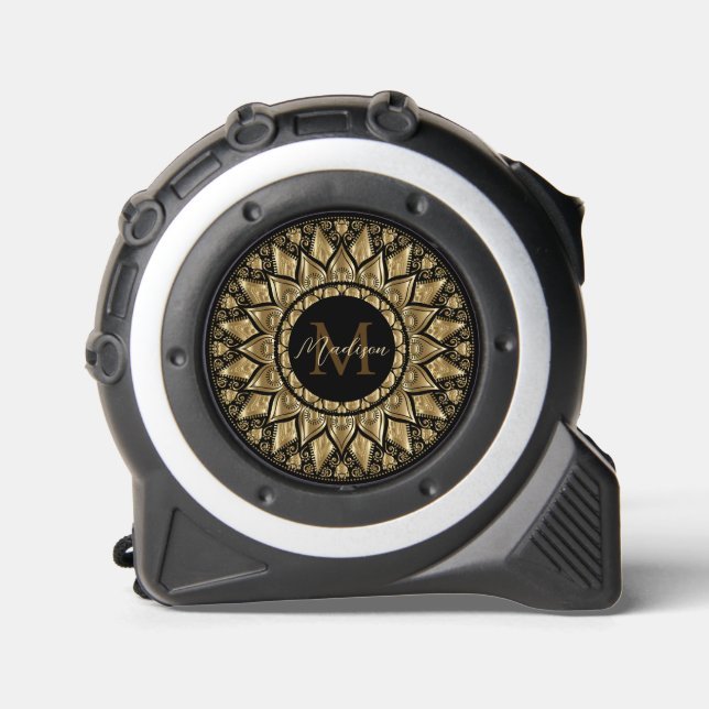 Black & Gold Mandala 1 (Front)