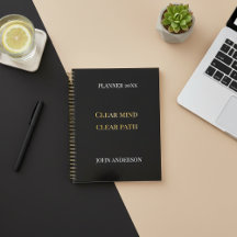 Black & Gold Modern Productivity 