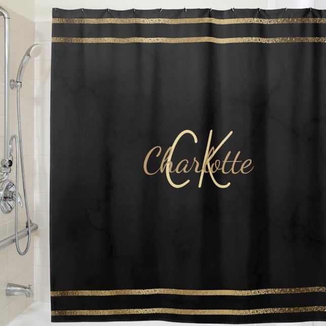 Black gold monogrammed (Creator Uploaded)