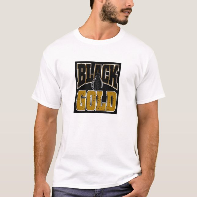 BLACK GOLD, oil pride T-Shirt (Front)